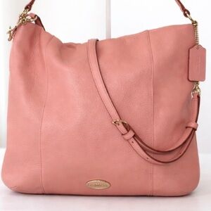 Coach Isabelle Hobo Shoulder Bag - Blush Pink